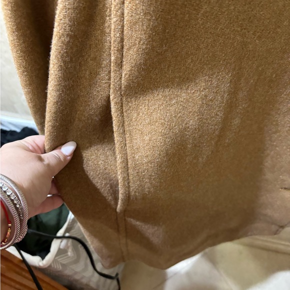 J.Crew Italian Stadium Cloth Wool (Cocoon coat in heather sandstone, size 20) - Picture 7 of 11